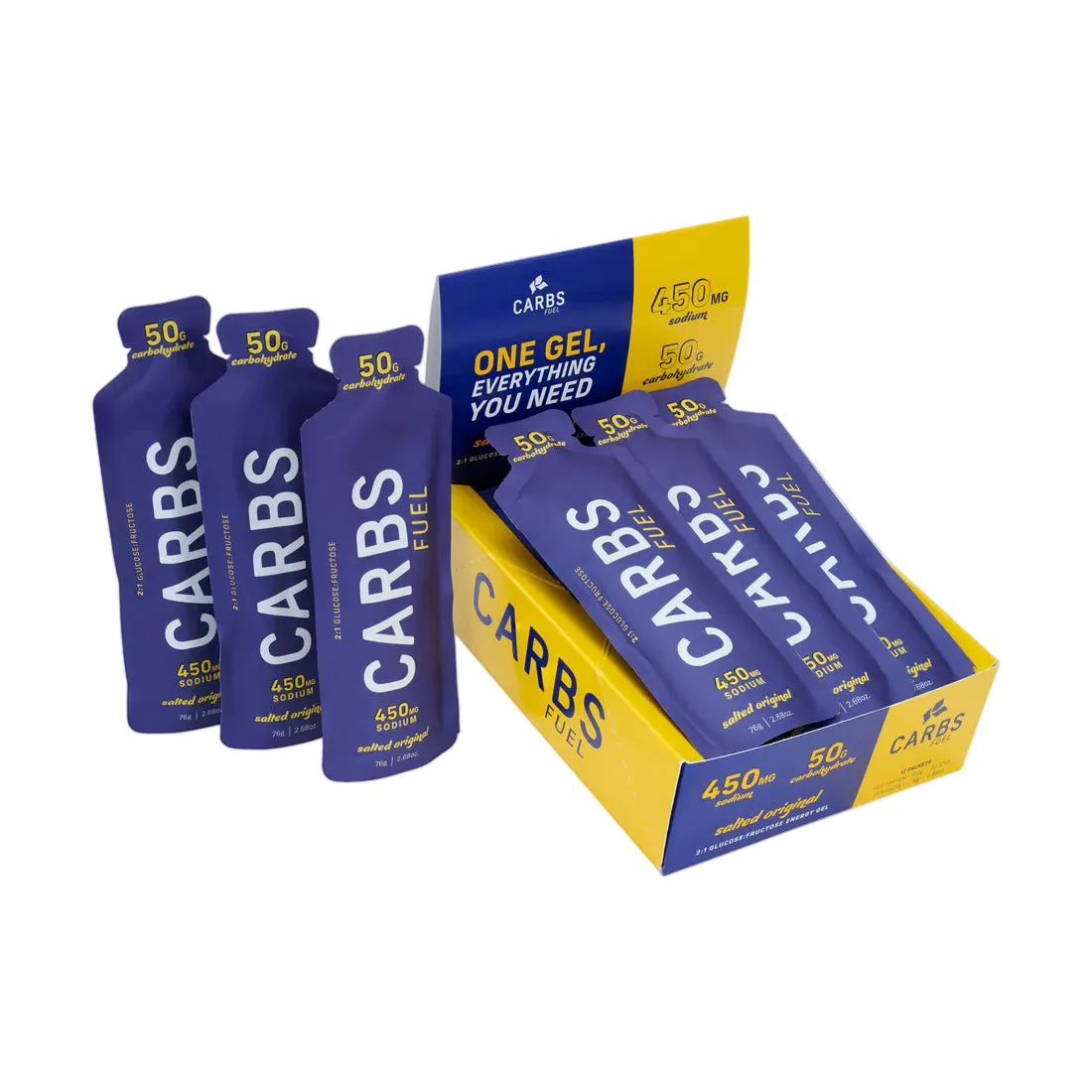 Gel energético Carbs Fuel Salted Original 50 g (Caja)