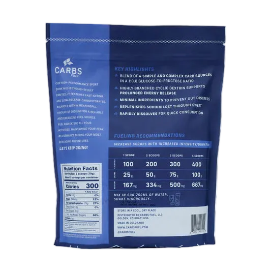 Carbs Fuel Original 1,000g Sport Drink Mix