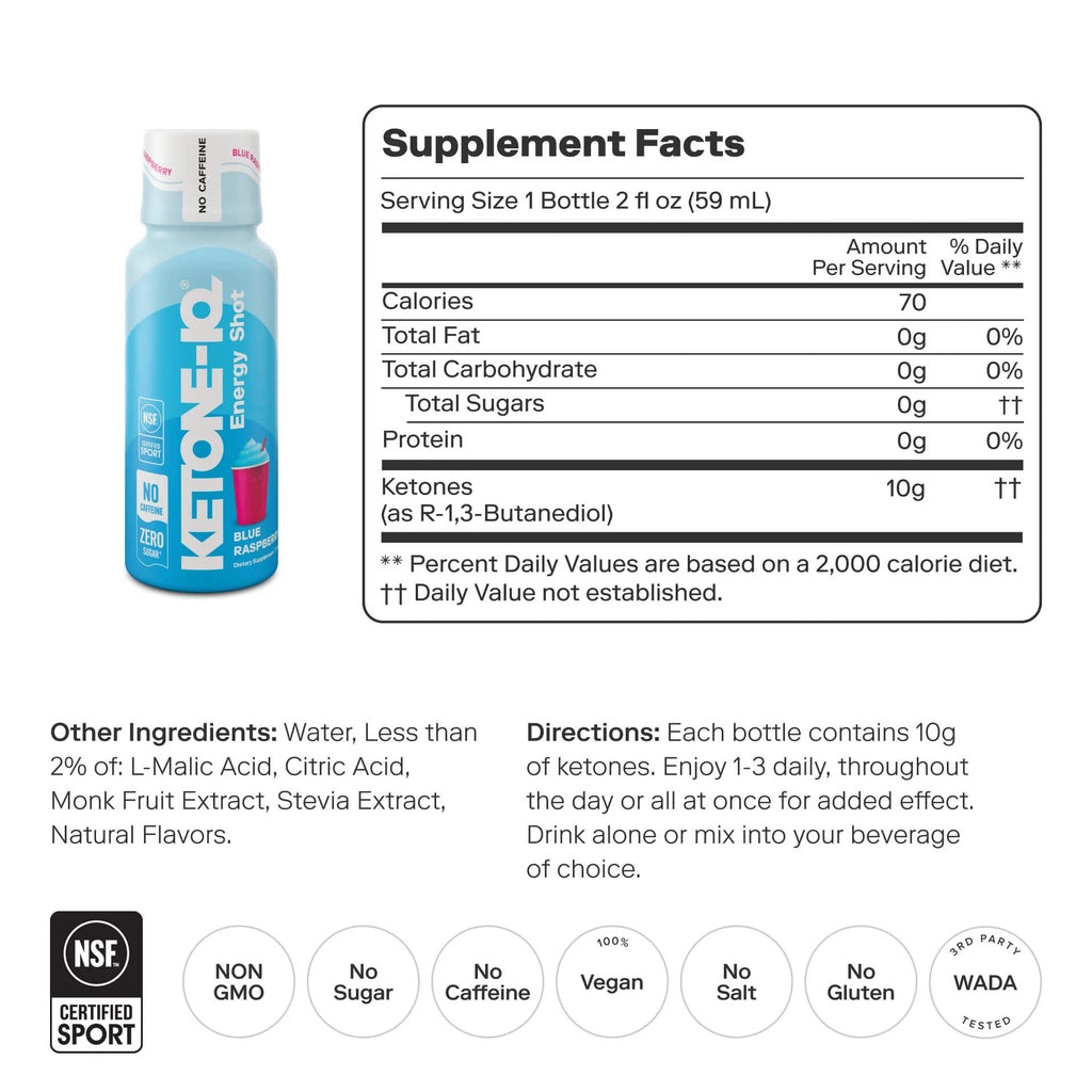 KETONE-IQ sin cafeina (caja de 6)