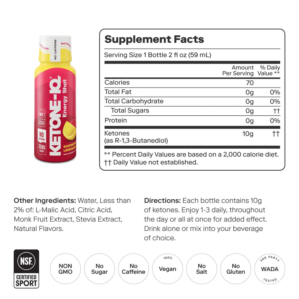 KETONE-IQ sin cafeina (caja de 6)