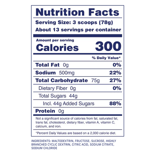 Carbs Fuel Original 1,000g Sport Drink Mix