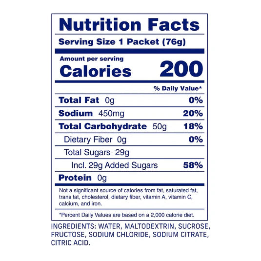 Gel energético Carbs Fuel Salted Original 50 g (Caja)