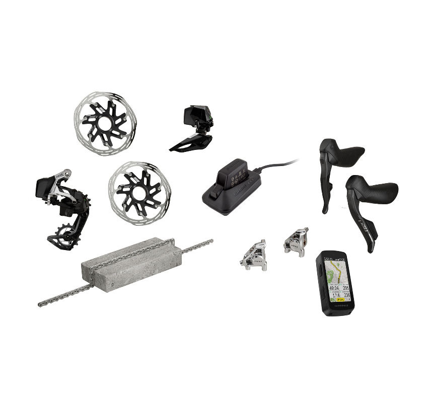 RED E1 AXS HRD 2x Electronic Road Group Kit